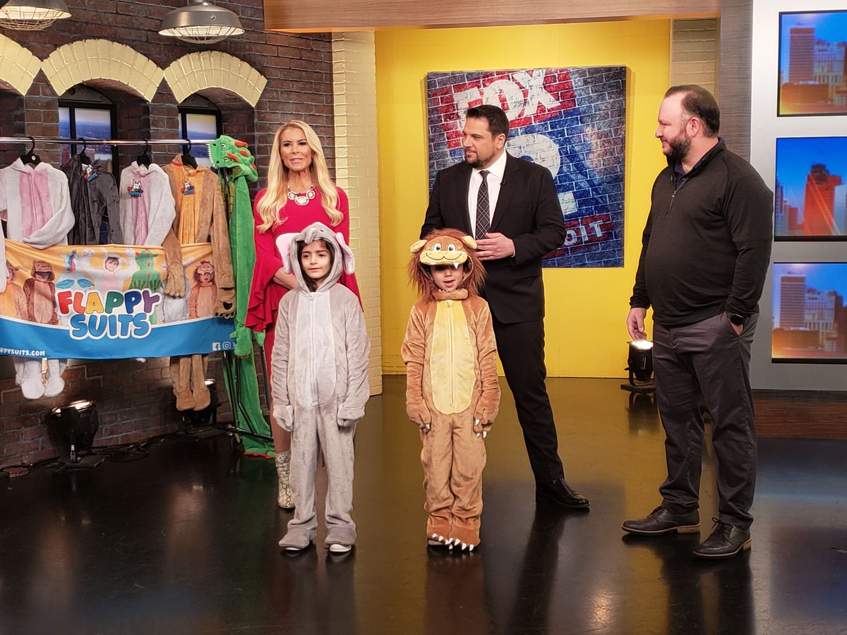 FlappySuits's tweet image. We had a blast on @fox2detroit this morning! Thanks for having us!