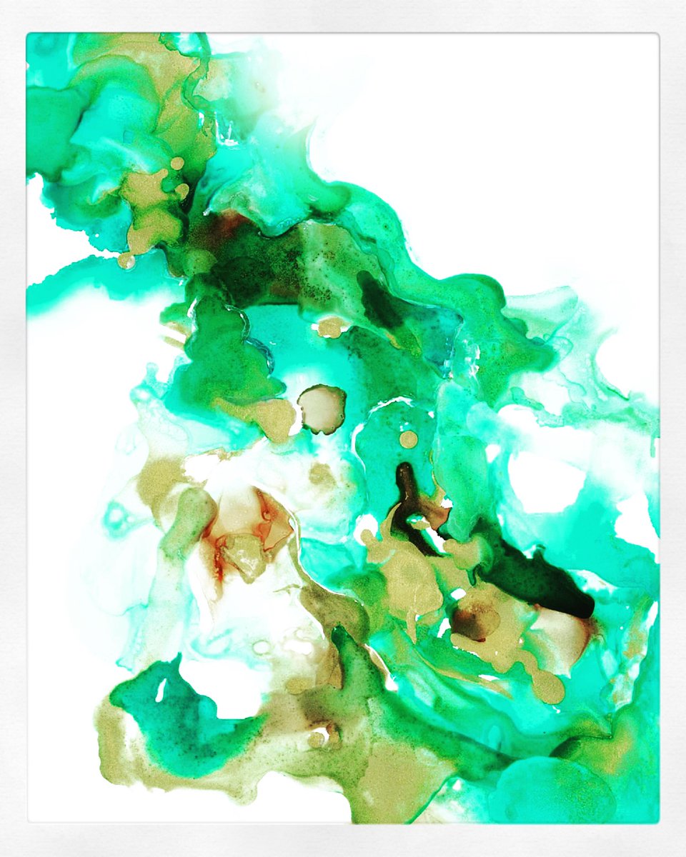 artistsupreetha's tweet photo. #alcoholink #artwork_in_studio #abstractart #Art https://t.co/kiVJKT3Q9k
