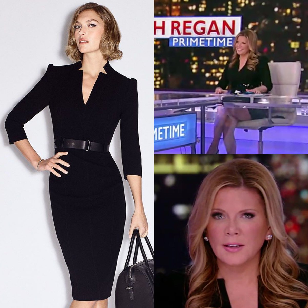Trish Regan (@trish_regan) appears to have worn a Karen Millen Black Forever Dress today on #TrishReganPrimetime - the dress is no longer available. 
#foxbusiness #foxnews #foxnewsfashion