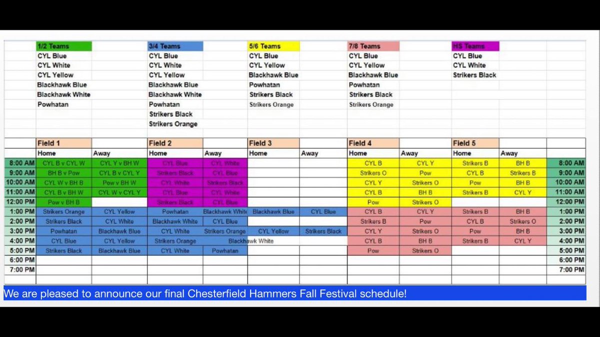 Waivers are on the website and need to be turned in Sat morning before you can play.