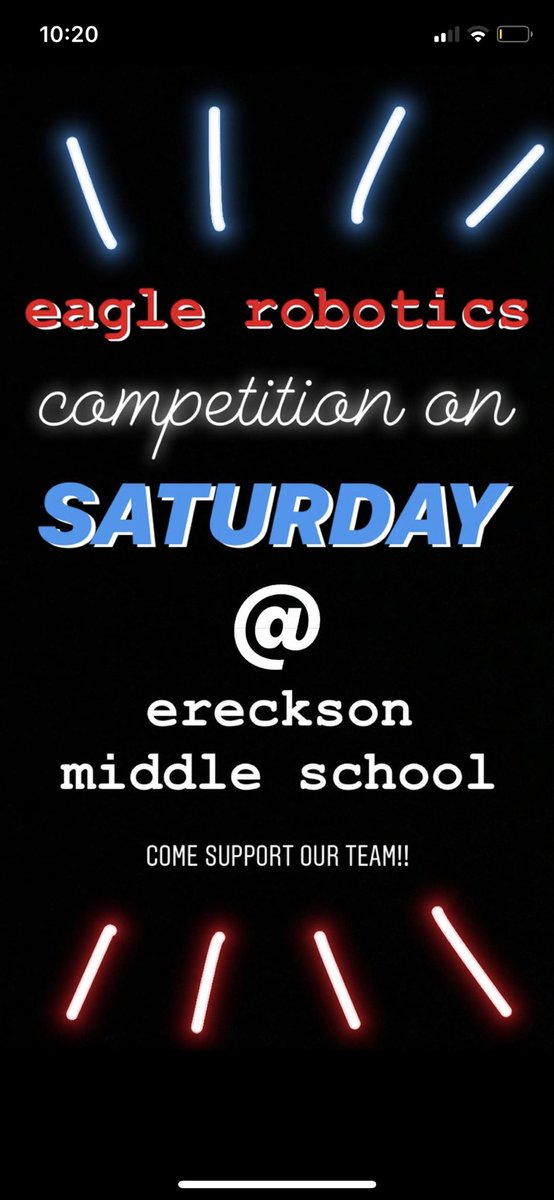 BESTteam58's tweet photo. We’re all set to compete this Saturday! Come see WATTson in action and support our team🤖 #cocobest #bestrobotics #offthegrid https://t.co/6xIuL7GeGp