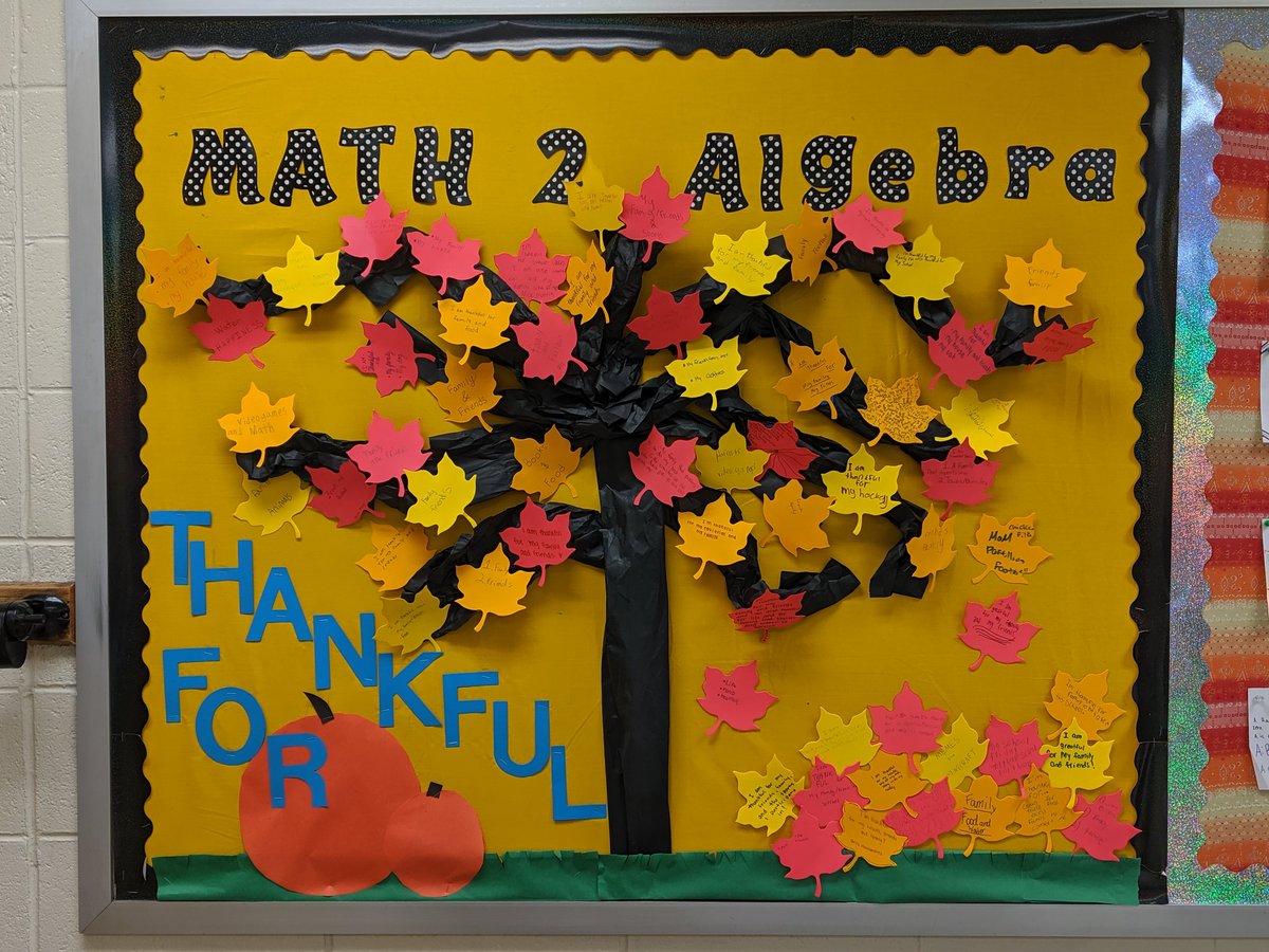 We have a lot to be thankful for! <a href="/BryanD205/">Bryan Middle School</a> #ThankfulThursday