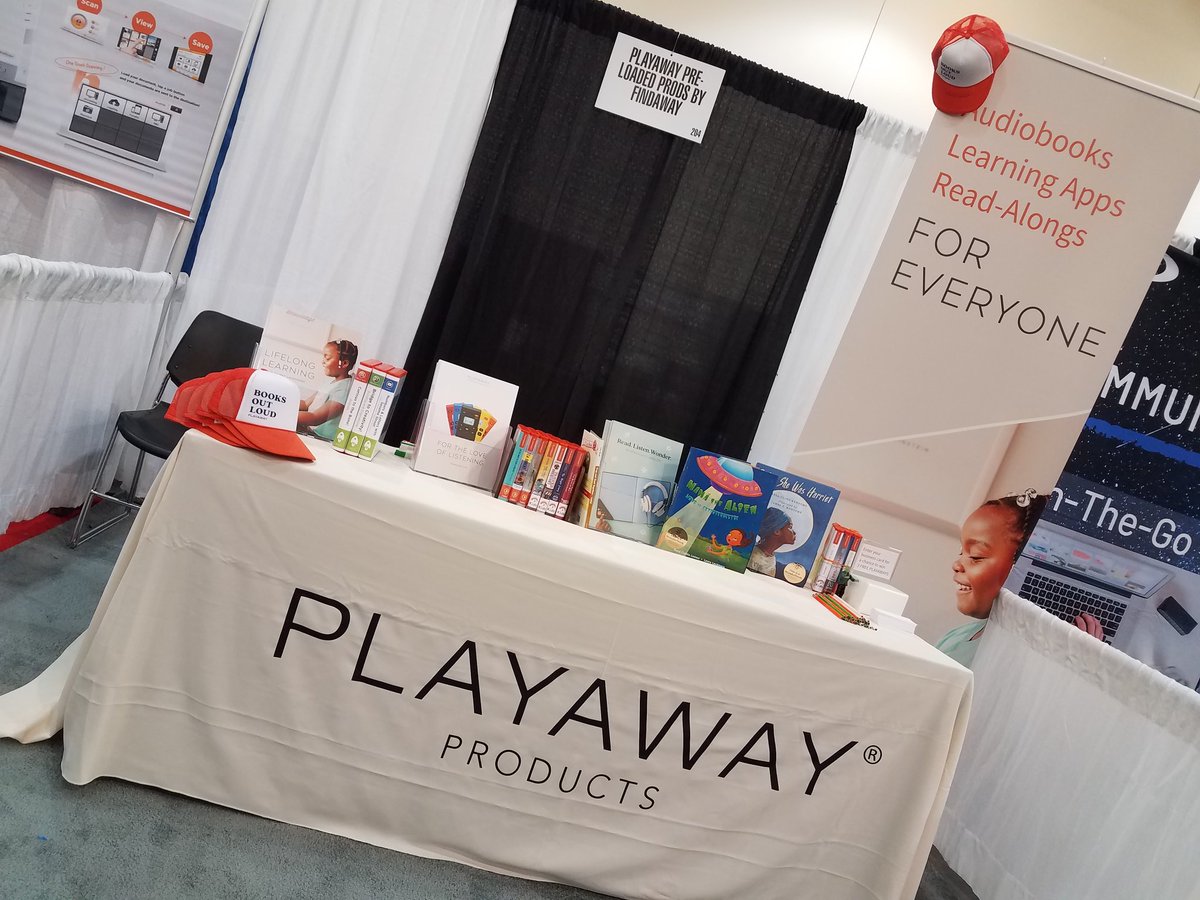 FindaSebastian's tweet photo. It's happeming! Come to booth 204 to see our new literacy product THE WONDERBOOK! #CLA19 #librarylife #builttolisten https://t.co/CnPn0ciwQf