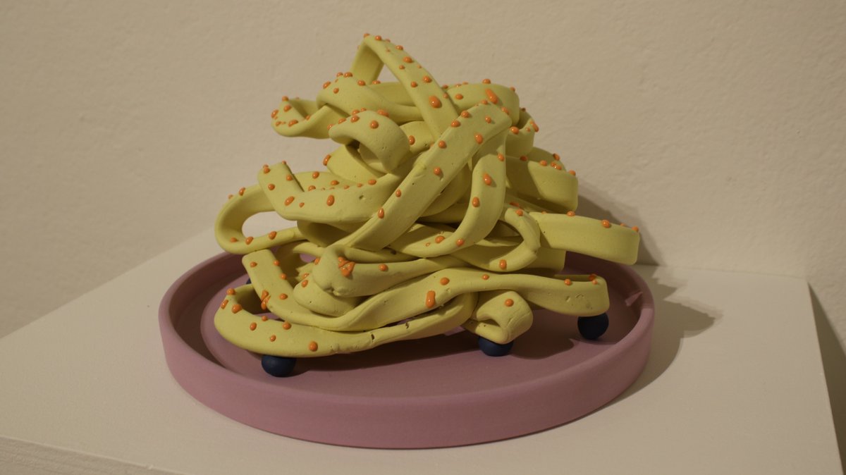 CSUFCOTA's tweet image. Philip Kupferschmidt (@_pk_ceramics) MFA Ceramics
&quot;Forever in the Woods&quot;
Duff Gallery
10/12-10/18

Petri Dish #1
6 in H x 7 in W
Ceramic and glaze

#CSUFCOTA #CSUF #CSUFVisualArts