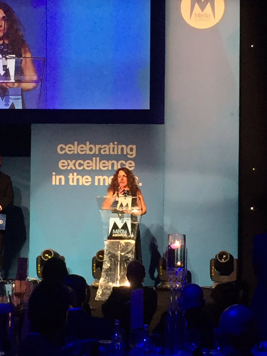 Such a worthy winner of Journalist of the year at the <a href="/asianmediaaward/">Asian Media Awards</a> she is dogged, she gets her teeth into a story and she doesn’t let go, she takes <a href="/BBCNewsnight/">BBC Newsnight</a> to places we wouldn’t go without her and I am proud to have worked so often with <a href="/YasminaraKhan/">Yasminara Khan</a>