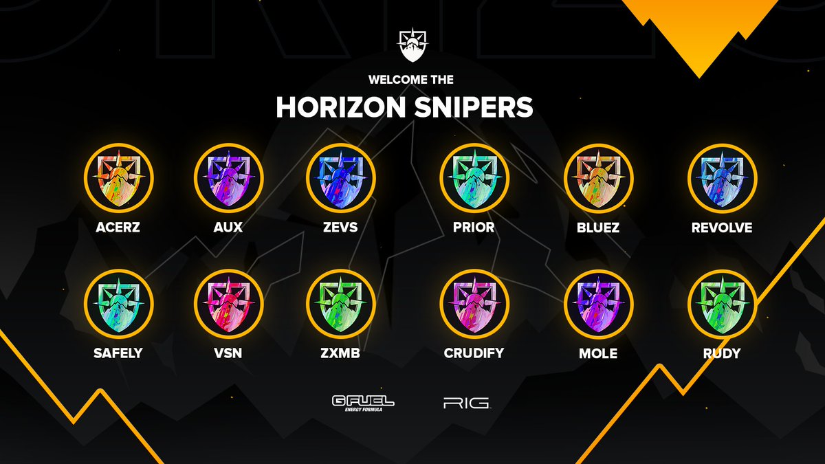 TheNewGenAgency's tweet photo. Here it is 🔥

Welcome the Horizon Snipers for Modern Warfare!

MORE teamtages, MORE videos and MORE content ☀️

#gobeyond https://t.co/vZj23N7hbg