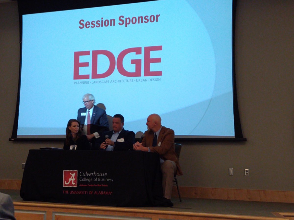 EDGE was a proud sponsor of the panel discussion on the Huntsville market snapshot at yesterdays Northern Alabama Commercial Real Estate forum! #huntsvilleal #commercialrealestate #jacksoncenter #thisislandscapearchitecture #edgela