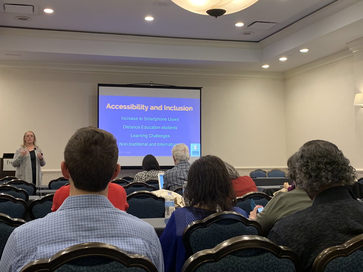 EBSCO's tweet image. #AudioBooks provide #accessibility and inclusion for diverse library users. #LibraryWorkflows #EBSCOUsers19