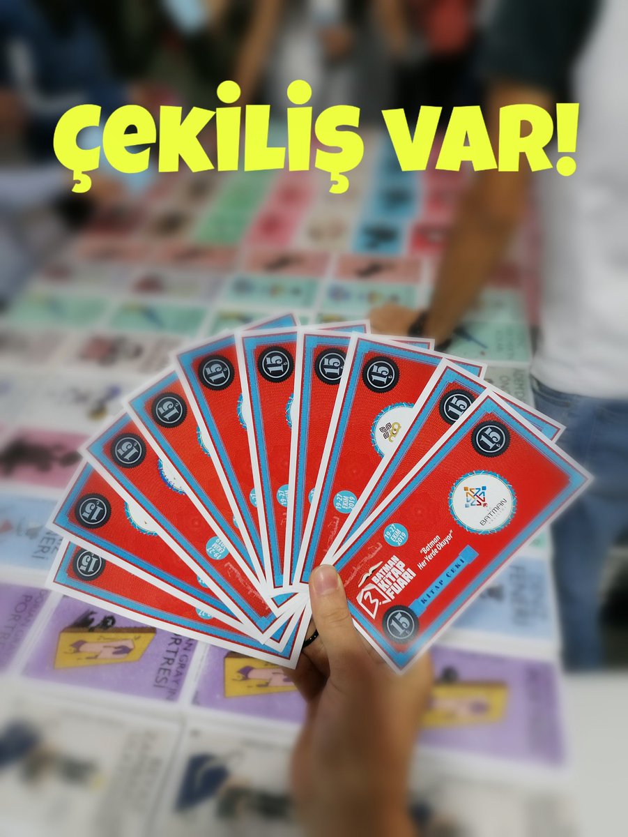 HEDİYE KİTAP ÇEKİ ÇEKİLİŞİ!
-->Hesabımızı TAKİP ET
-->Gönderiyi RT YAP

15 TL Değerinde 15 Adet Hediye Kitap Çeki Kazanma Şansı yakala.