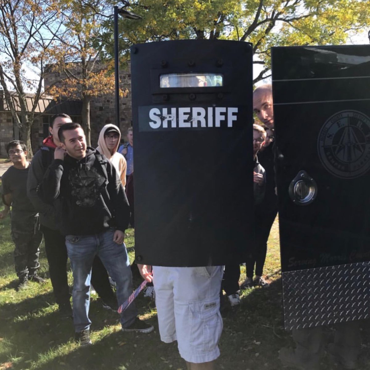 CCM_CJC's tweet photo. Special thanks to team member Jamie from the Morris County SERT squad for giving us some of his time to show the students at @CCM_edu what being a member is all about and what cool things they use during deployment! https://t.co/sxCFknITNt