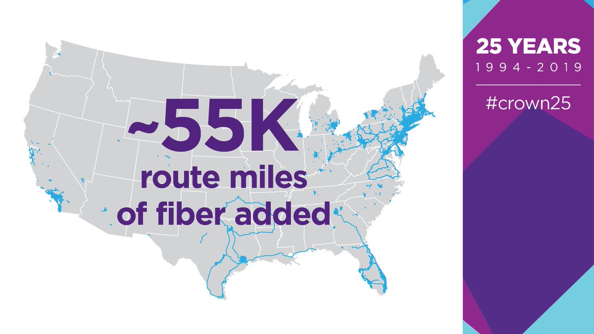 Crown Castle Fiber Map تويتر Crown Castle على تويتر In Just Three Years From 2015 To 2017 We Increased Our National Footprint To Include 55k Route Miles Of Fiber This Fiberoptic Network Helps Power Our Infrastructure While Crown Castle Fiber Map تويتر Crown Castle على تويتر In Just Three Years From 2015 To 2017 We Increased Our National Footprint To Include 55k Route Miles Of Fiber This Fiberoptic Network Helps Power Our Infrastructure While
