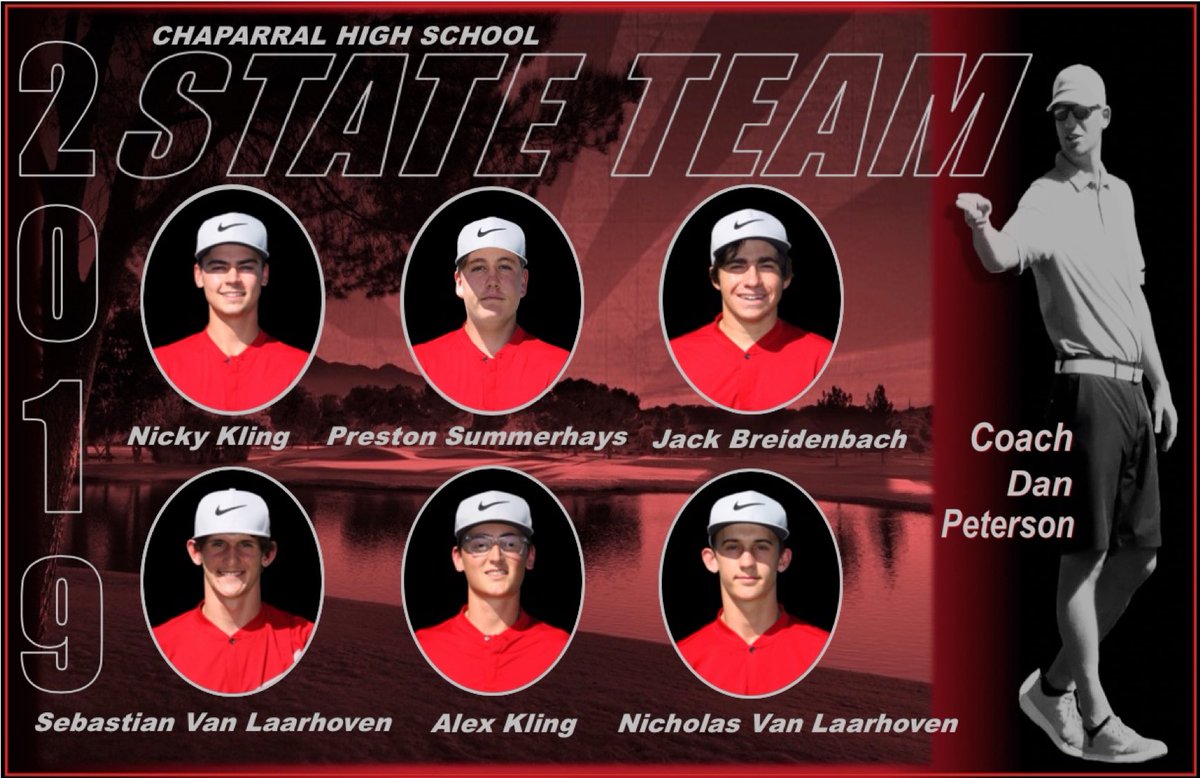 Congratulations on earning a spot on this years Chaparral State Team! The Firebirds will be trying to capture their 9th State Golf Championship. #golow #chaptown