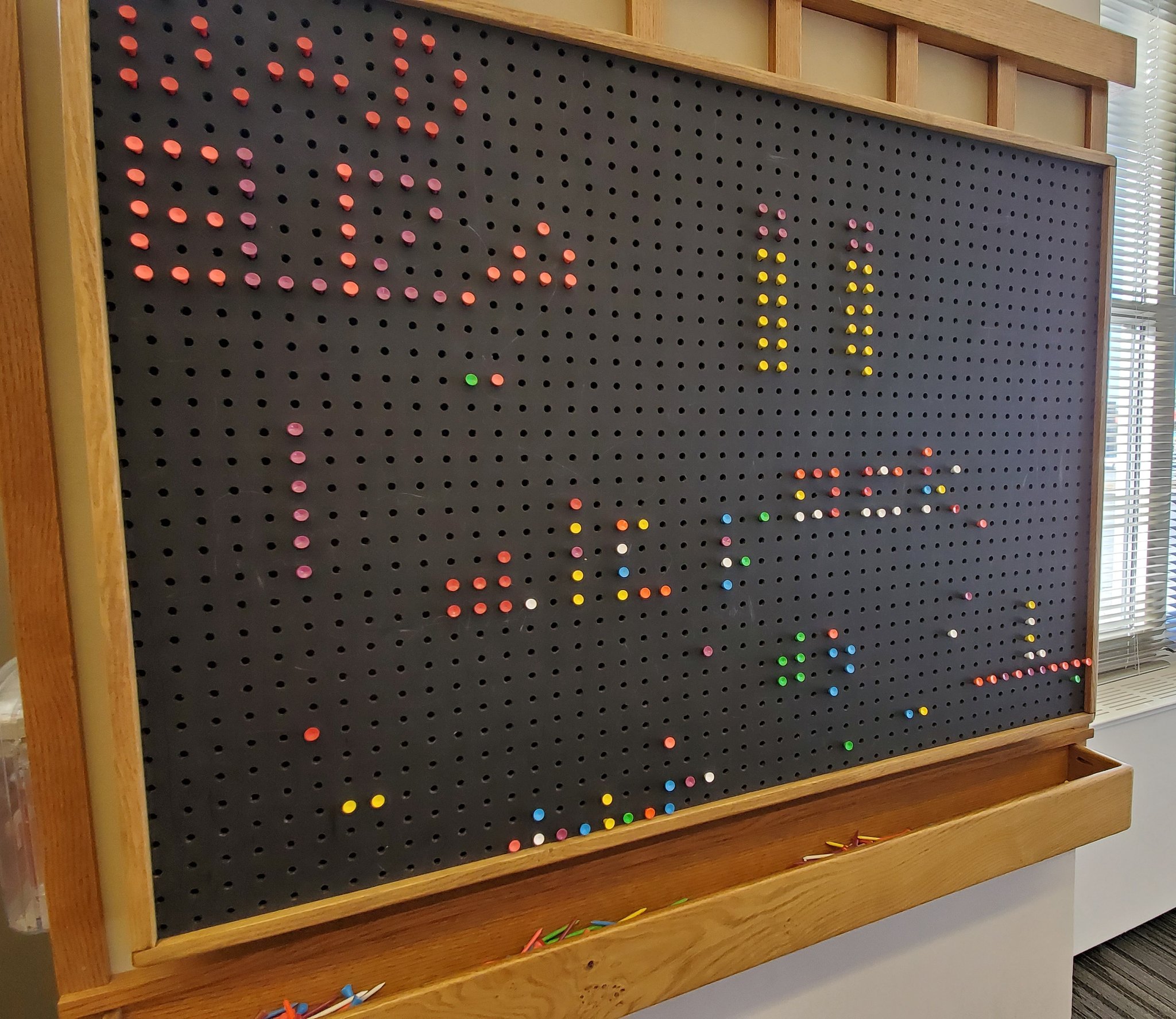 Pegboard lite cheap brite