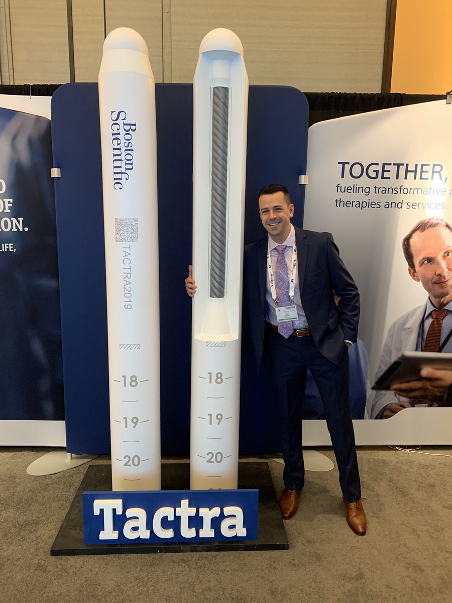 MikeTischler's tweet photo. #Tactra sighting at #SMSNA19. #TheNaturalChoice @bsc_urology https://t.co/DNfMQYLP7K