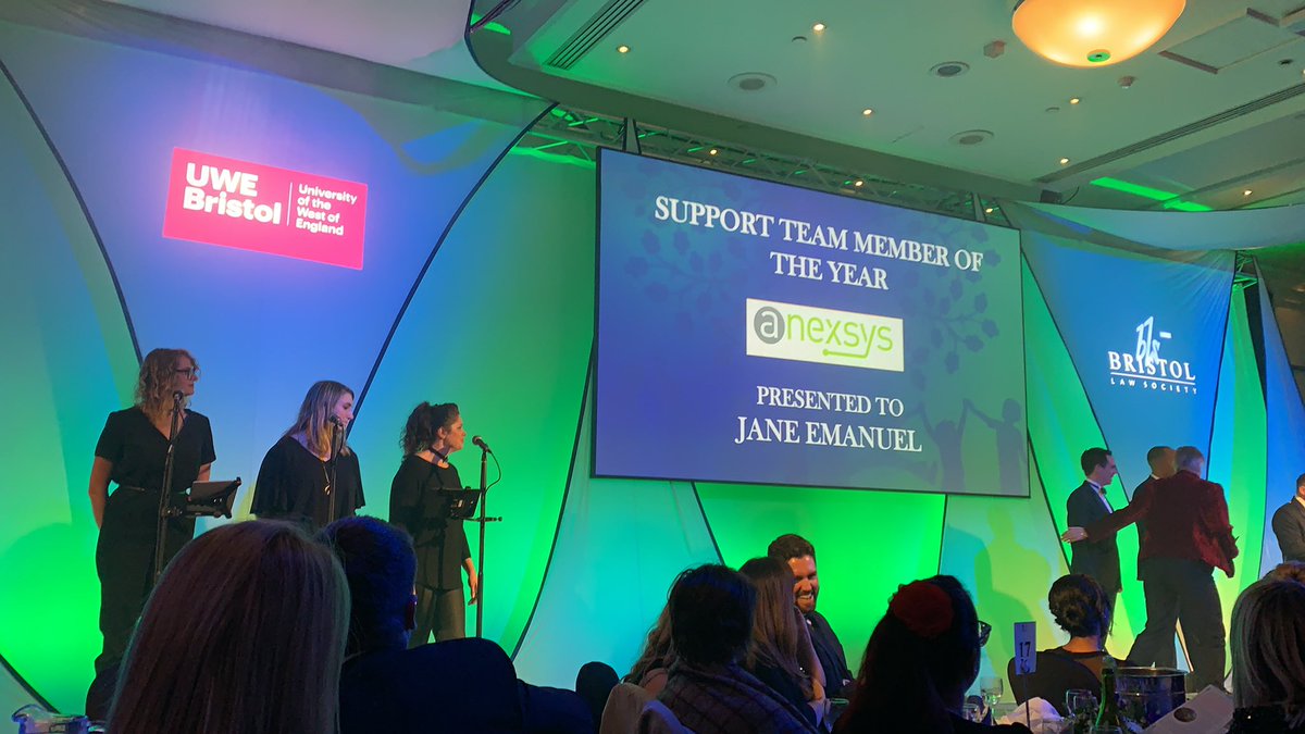 The awesome @VocalWorksGC are the sound track to our evening #blsawards2019 <a href="/BristolLawSoc/">Bristol Law Society</a>