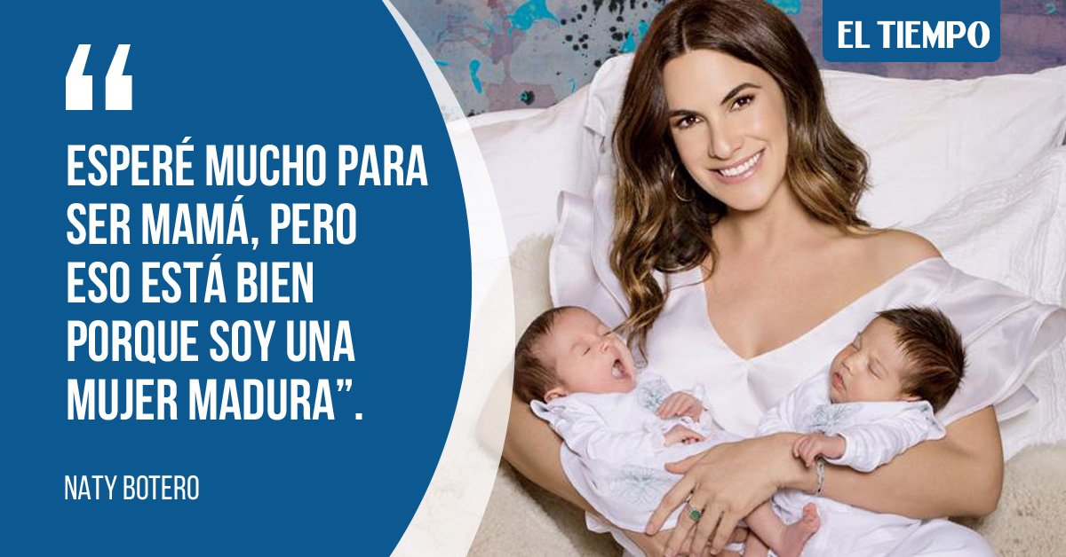 O Xrhsths El Tiempo Sto Twitter Naty Botero Y Su Familia Felices Los Cuatro T Co Mdgxn386zc A Sus 39 Anos La Cantante Recibio Un Enorme Regalo Sus Hijas Paloma Y Luna Hablo Con