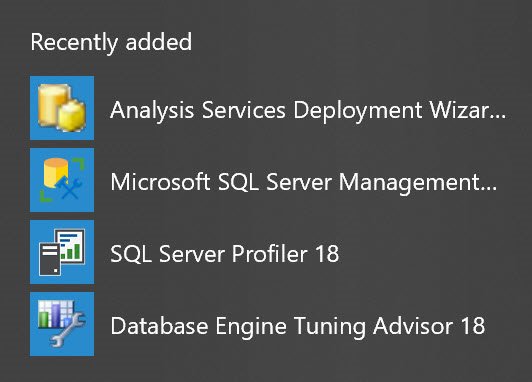 SQLRockstar's tweet photo. Updated SSMS and I just *adore* what Win10 decided to show... #TeamProfiler https://t.co/WDFKOOVs7W