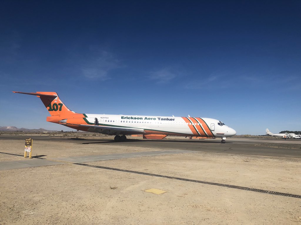 Air tankers are reloading at Fox Field (Pictured above). Additionally,  a very large air tanker (VLAT)/ DC-10 is in route from San Bernardino.