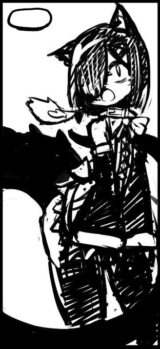 しっぽにトゲがあるのはアヤメちゃんだけだったけど最近ミカグラちゃんにも生えてきてるんだよな 