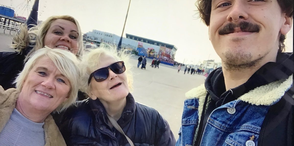 NHC_Helenas's tweet photo. Residents and staff @NHC_Helenas enjoyed their day out yesterday to Blackpool! We visited the pier, beach, arcade and even stroked the horses! 🗼#WeareNHC https://t.co/PJGwWx9Vp5