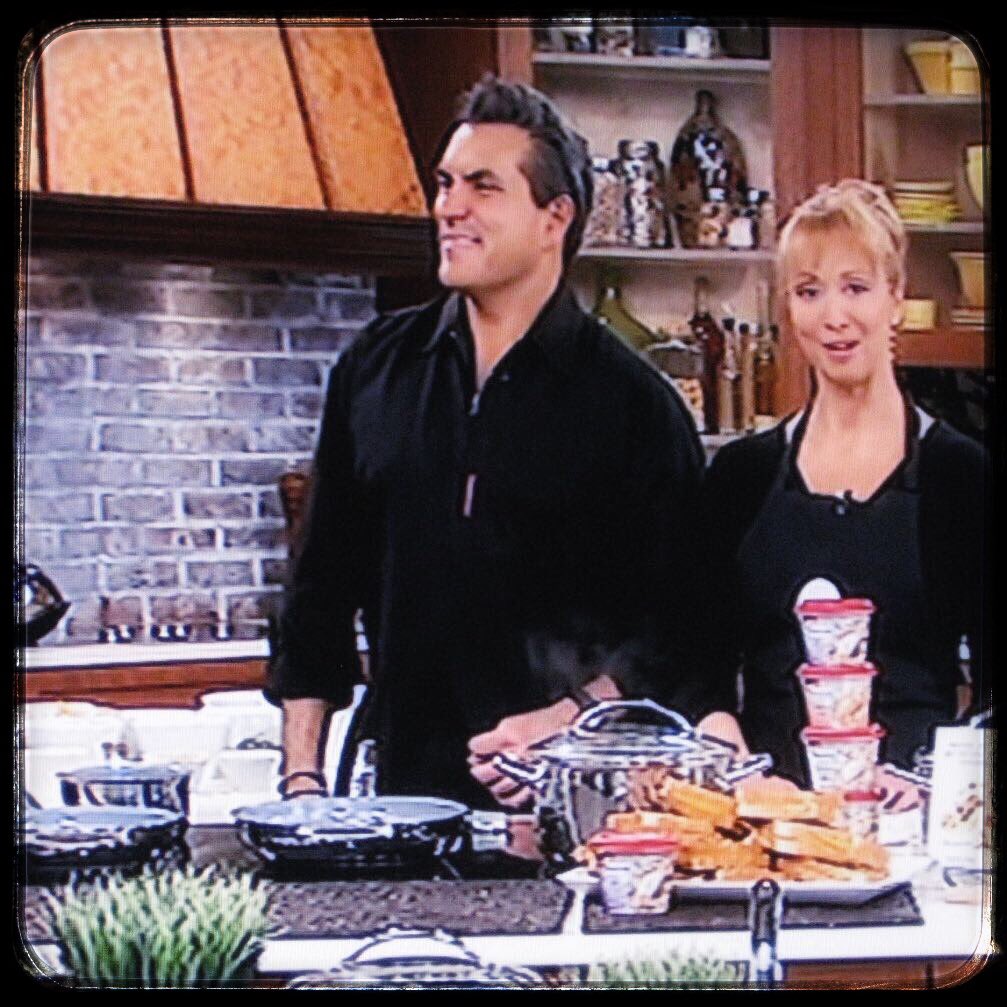 It’s been way too long since I’ve been to the <a href="/HSN/">HSN</a> studio! Tune in tomorrow at 11pm EST to see what’s going to be unveiled. It’s going to be explosive ... #tbt #backtothefuture #homesweethome #homeshoppingnetwork #hsn #homeshopping #cooking #food #cheflife #foodblogger #foodie