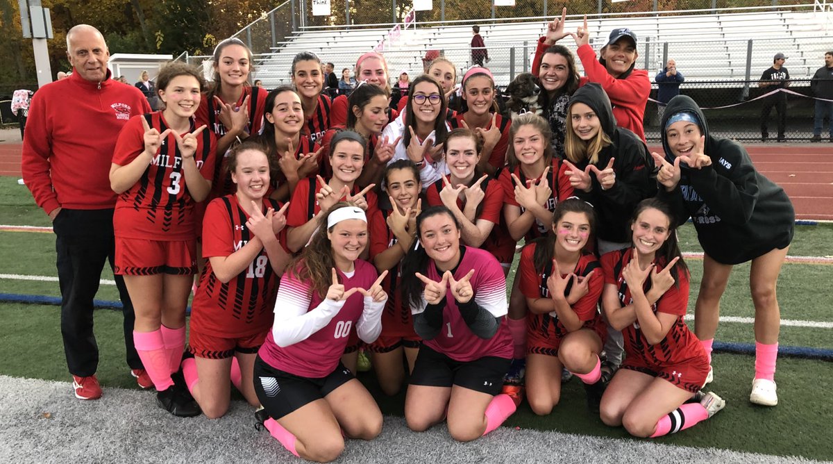 Milford Girls Soccer put on a Galactic display today vs Stoughton at Home!$! Ashley had 4+ goals and the entire squad was locked in on MIAA Play-Offs, RAWK ON!$!🙌🎉