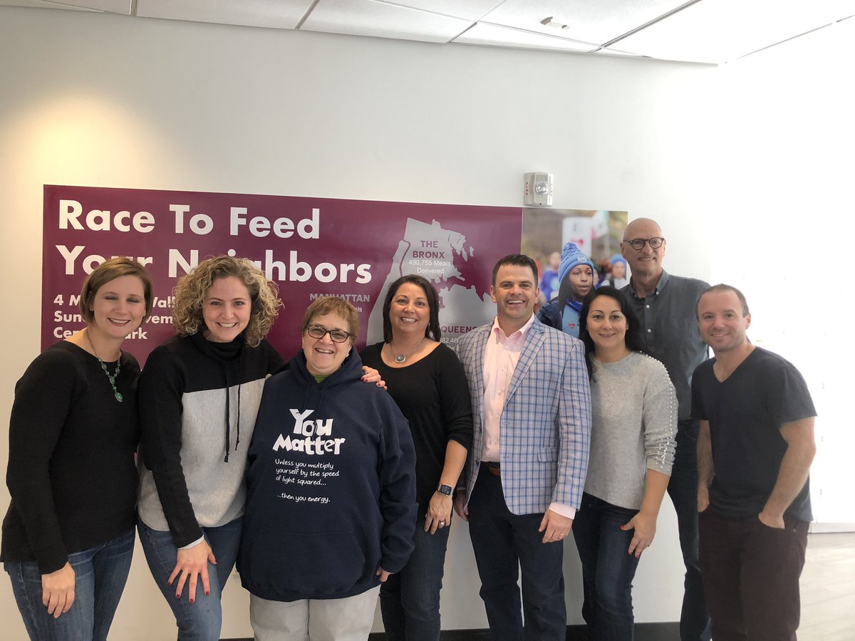 Great afternoon with this committed crew packing meals for people too sick to shop or cook for themselves.  #godslovenyc #lifeatsap
