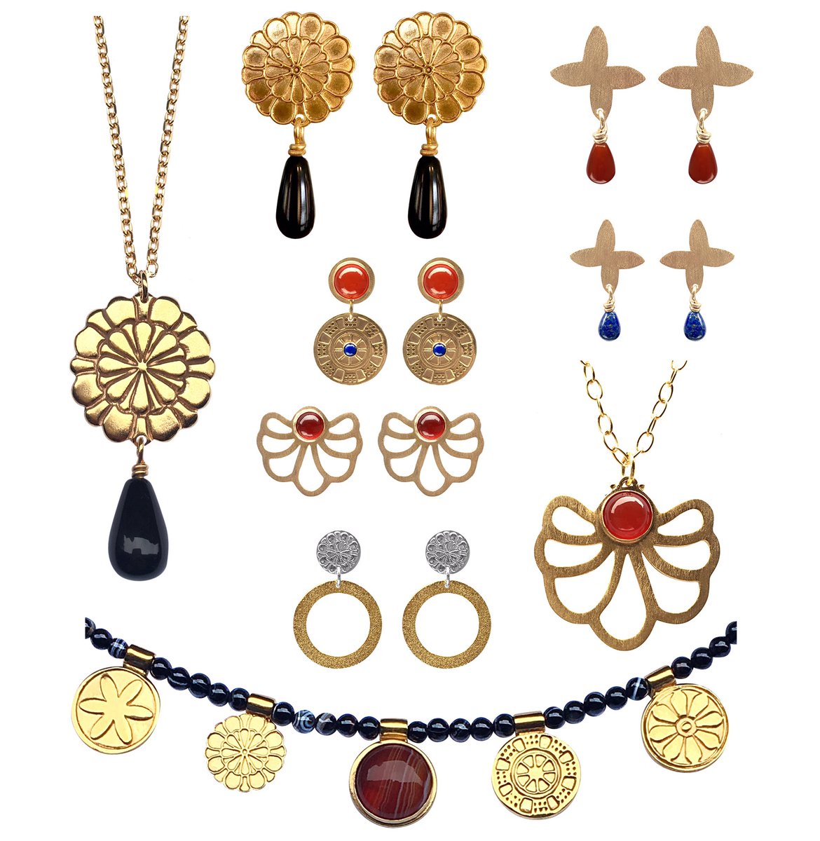 My fifth jewellery collection for the British Museum in support of the major exhibition, “I am Ashurbanipal king of the world, king of Assyria” The British Museum. simavaziry.com