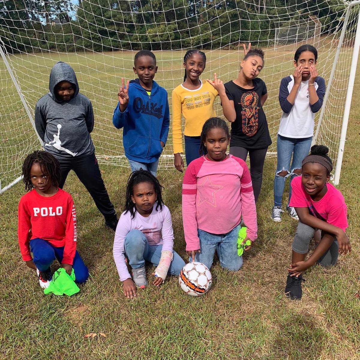 Ga_Revolution's tweet photo. Our After School Program kids over at Fairview Elementary are having a blast with Coach Sam! ⚽️ 
#garevs https://t.co/Lkz7aB7VDJ