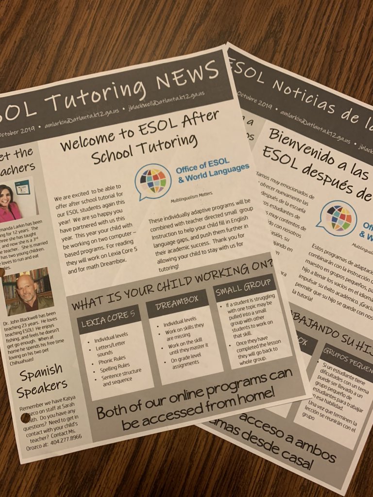 We held our first annual ESOL After School Tutoring session today! It was the earliest we ever have ever started, with 12 fantastic teachers, and our largest group of 2nd-5th graders (73 were present)! @DrJohnBlackwell <a href="/EmilyBoatright/">Emily Boatright</a> <a href="/APSESOL/">APS ESOL</a>