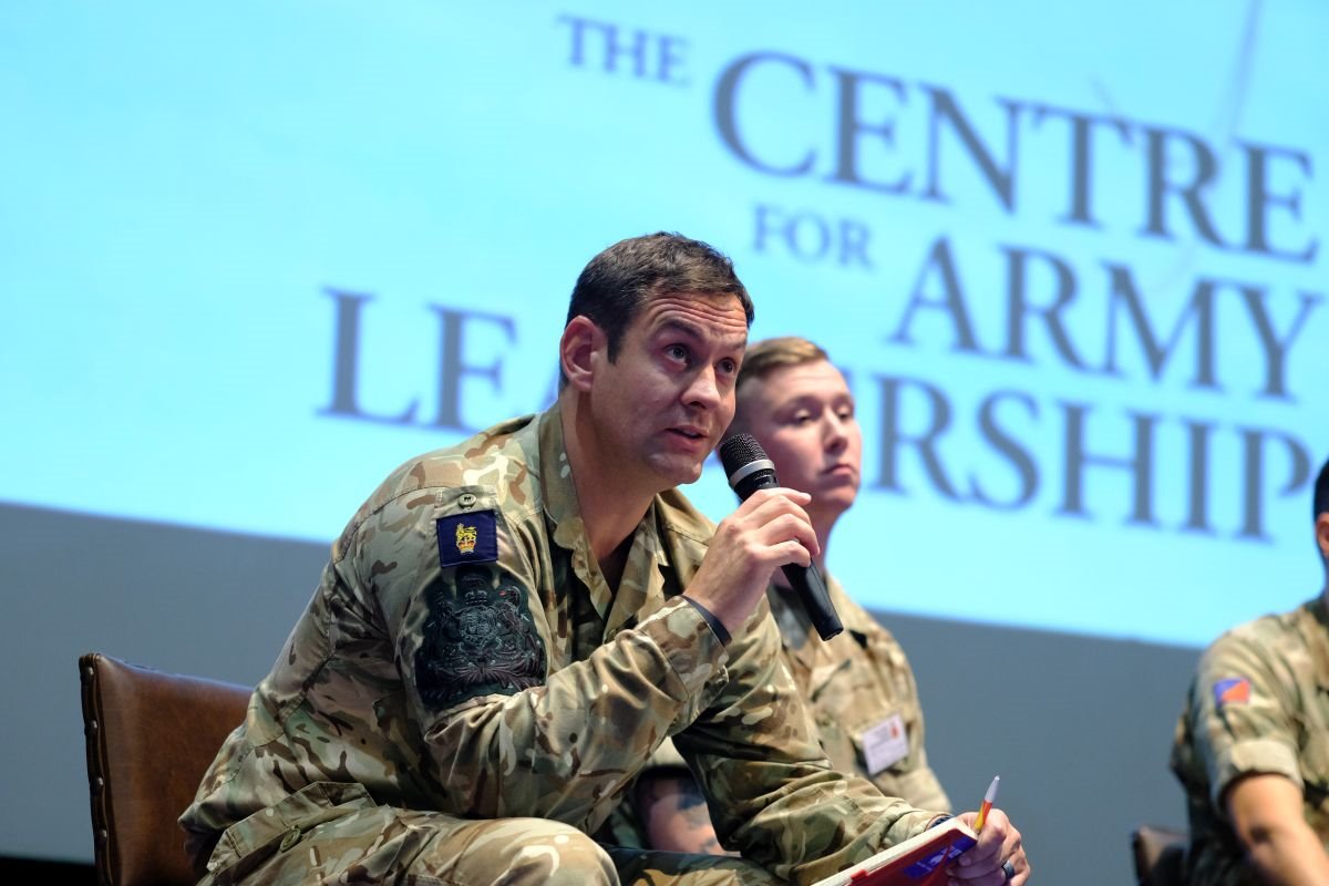 Army_Leadership's tweet photo. Listen to the Army Sergeant Major who was interviewed by Forces TV and the Centre for Army Leadership conference 2019 earlier this week.  https://t.co/SUMHs7LxAn
@ArmySgtMajor #leadership #digitalfuture https://t.co/LInAGcSCPV