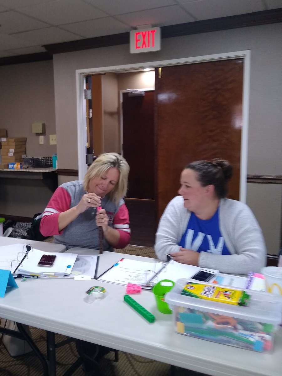 JulesAdams1975's tweet photo. Teachers building familiarity with a unit! β±οΈβ³#kcmple @KyCenterforMath https://t.co/Dx6Xk7AJi1