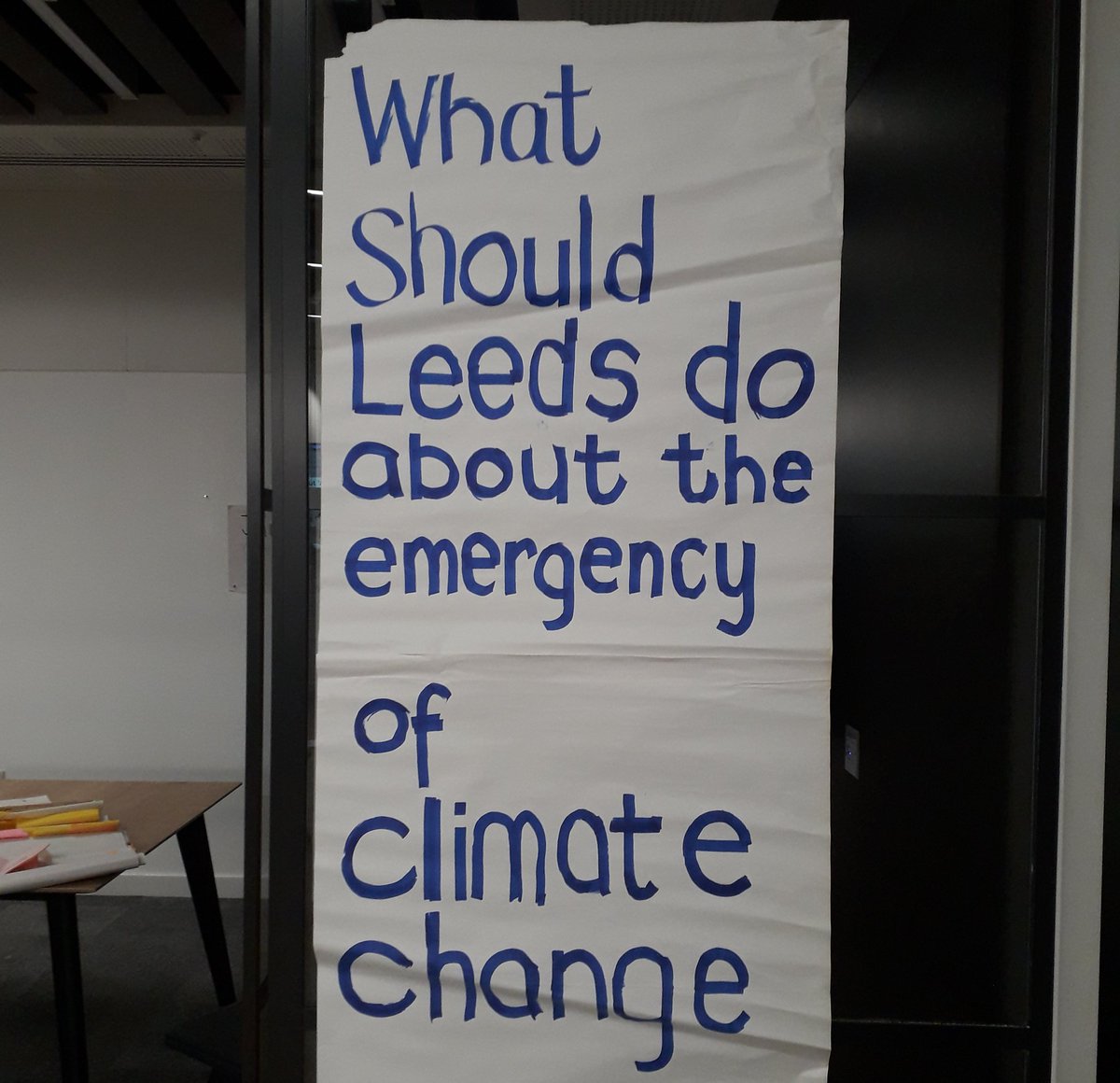 alexiskeech's tweet photo. What should we all do about the #climatechange emergency? The question asked of me today at the #leedsclimatejury
I quoted projects at @YorksAmbulance and @reapleeds with information on the #h21 project, @btofleeds @CituUK, @Feed_Leeds and #leedspipes as exemplar projects. https://t.co/ICp2fz4iqs