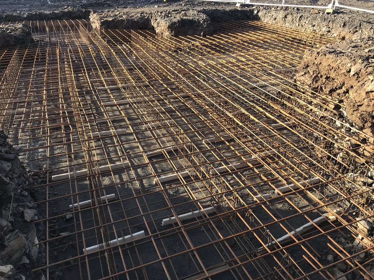 ArchEngTech1's tweet photo. Another busy day for one of our engineers completing a pre-pour inspection on some foundations. #assigncertifier #projectmanagement #engineers #acl #archengtech https://t.co/ngwKKZ9p5r