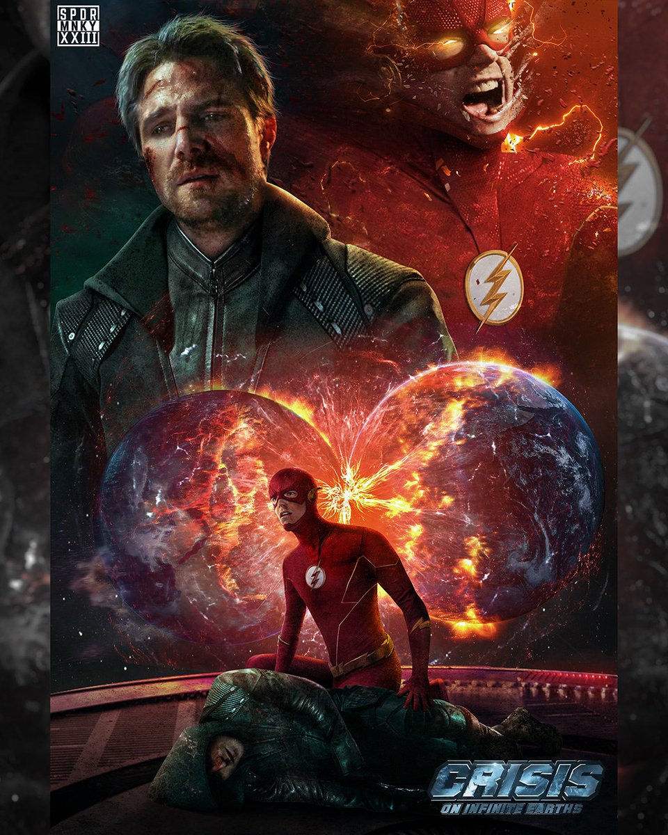 Spdrmnkyxxiii's tweet photo. A crisis is coming... @StephenAmell @mguggenheim @TheCW
#theflash #greenarrow #dc #dccomics #dcuniverse #cwcrossover #themonitor #marnovu #antimonitor #Superman #Barryallen #oliverqueen #kingdomcomesuperman #thecw #crisisoninfiniteearths #art #artist #digitalart #photoshop https://t.co/KklJcqn5lY