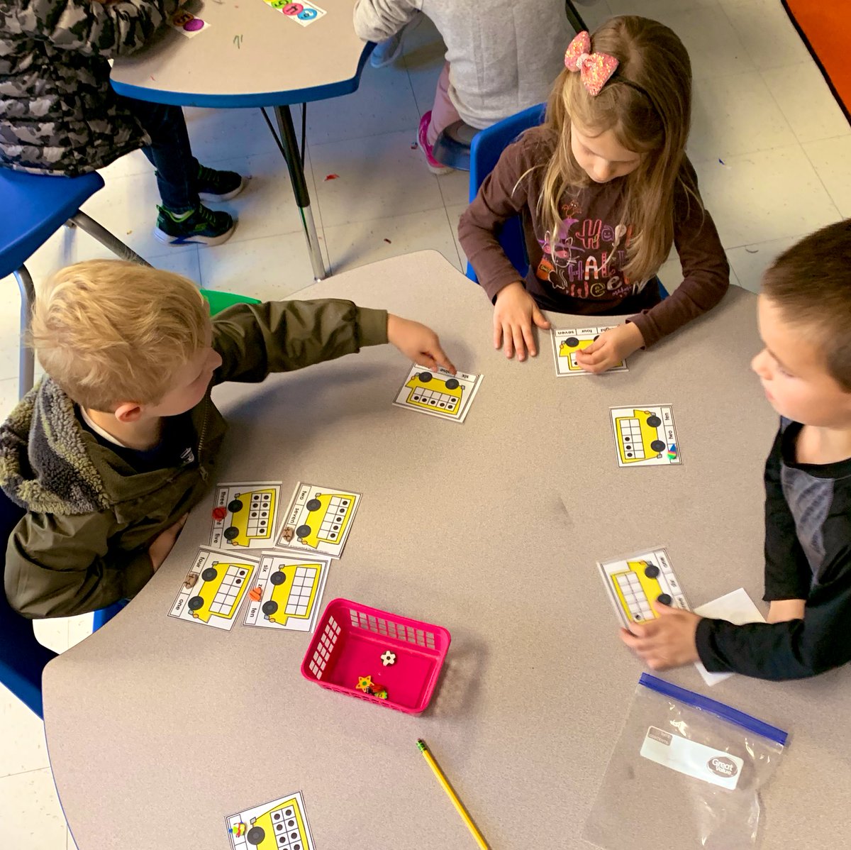 Continuing to build number sense with hands-on activities in the classroom! Math hidden in ice cream cones, caterpillars, and school busses. <a href="/CenterGroveES/">Center Grove</a> <a href="/PrinRodas/">Mario Rodas</a> <a href="/jennfano/">jennfano</a>