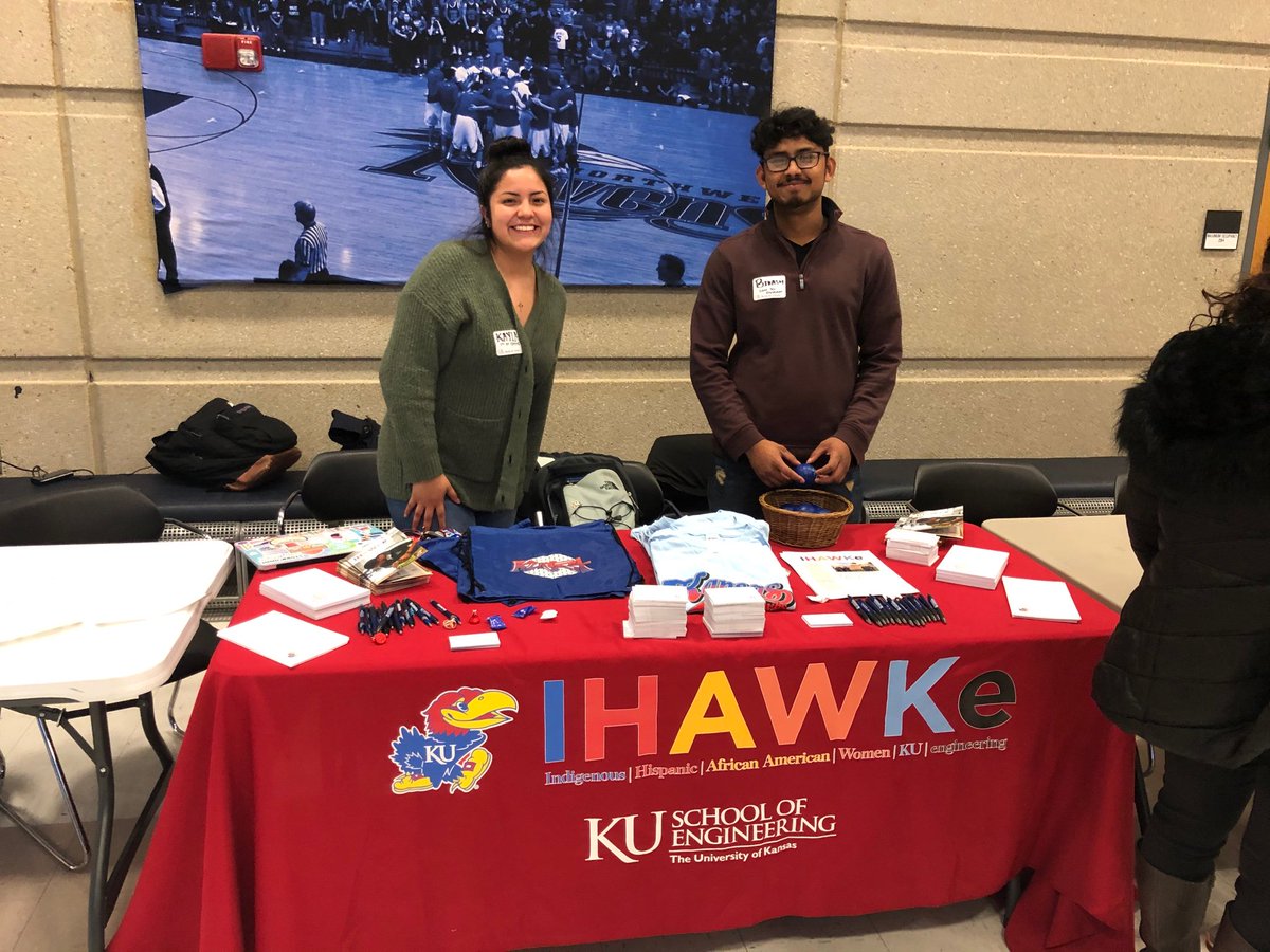 Ready for <a href="/kuengineering/">KU Engineering</a> <a href="/SHPE/">SHPE National</a> Noche de Ciencias at Olathe Northwest High School @BeAJayhawk <a href="/KUprovost/">KU Provost Office</a>