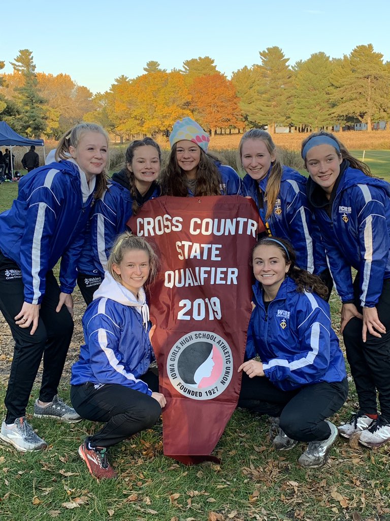 We’re headed to state!! 1st place as a team and got 5 in the top 15!