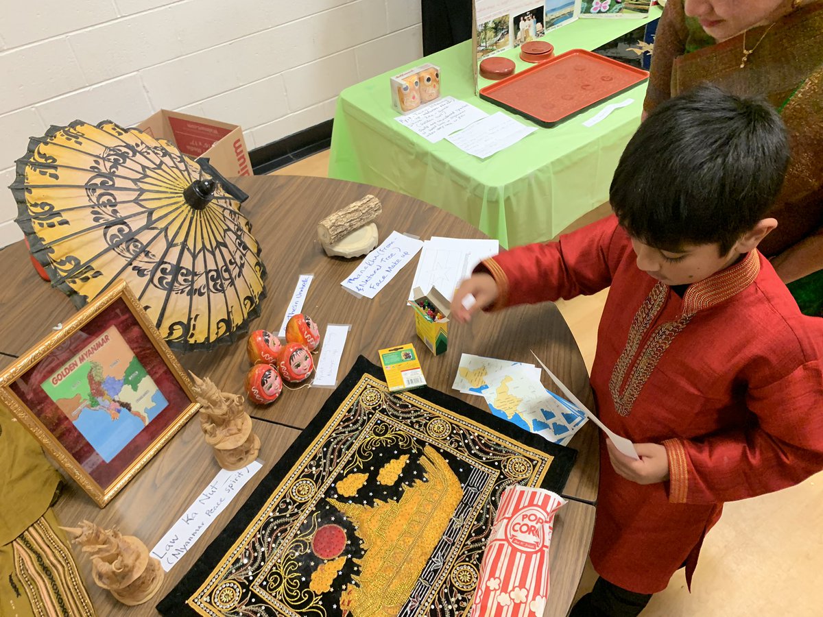 Great night of learning about other cultures at Oak Hill’s Multicultural Night!