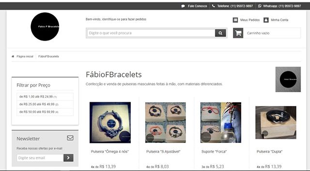 fabiofbracelets's tweet photo. A lojinha finalmente desencantou! Visita lá! Link no menu da bio. E mesmo que não queira comprar, manda uma mensagem sobre o que acha que pode melhorar. #fabiofbracelets #lojavirtual #acessórios #acessóriosmasculinos #instafashion #menstyle #fortunato_co https://t.co/jPCqPYP3yU https://t.co/tr9B8jClR9