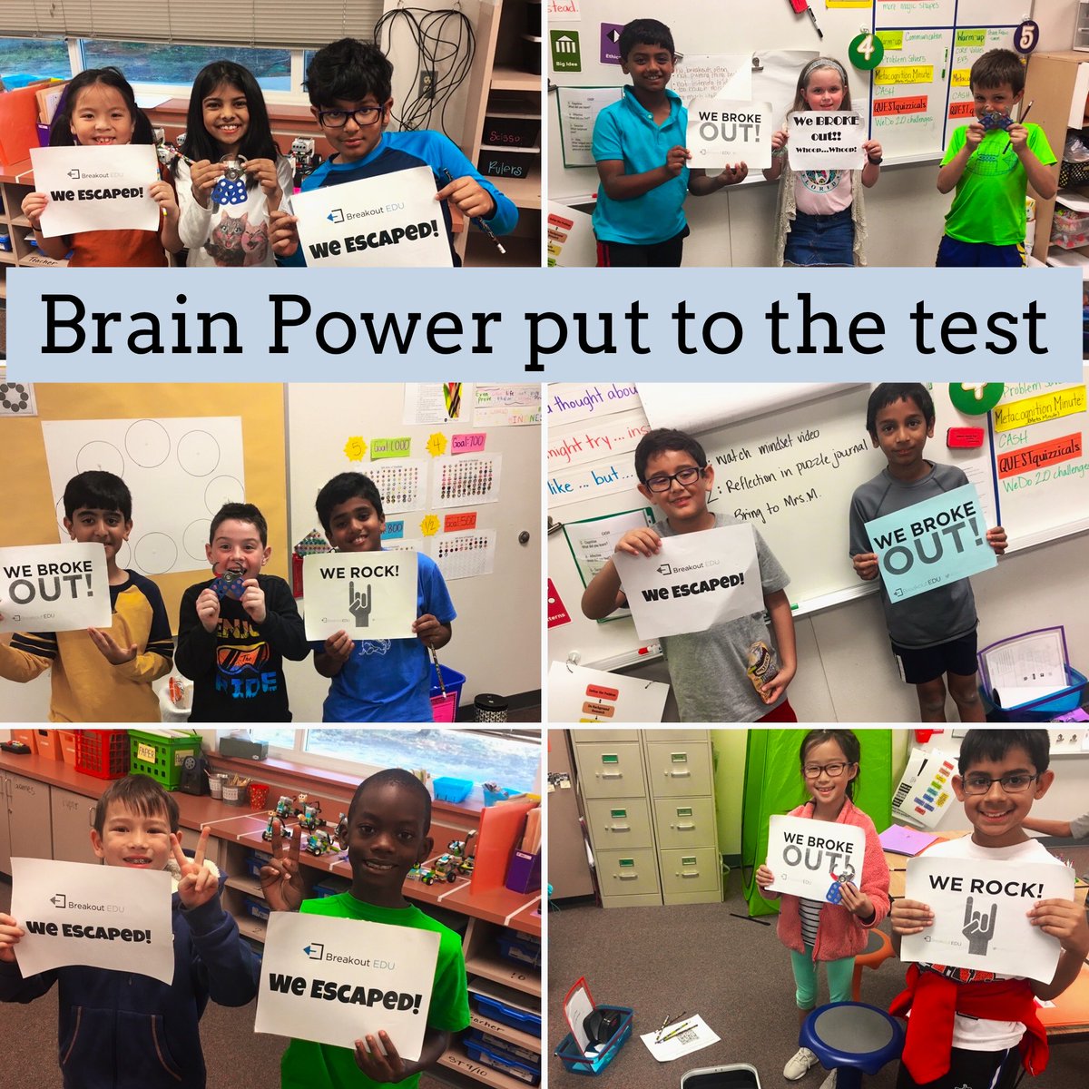 ashleyelm_gt's tweet photo. Nothing can stop these #3rdgreative Ss @AshleyElem. Theyβve learned the power of a growth mindset with @breakoutEDU boxes. π§ πͺπ» π¦ π https://t.co/k3xTzcmDI5