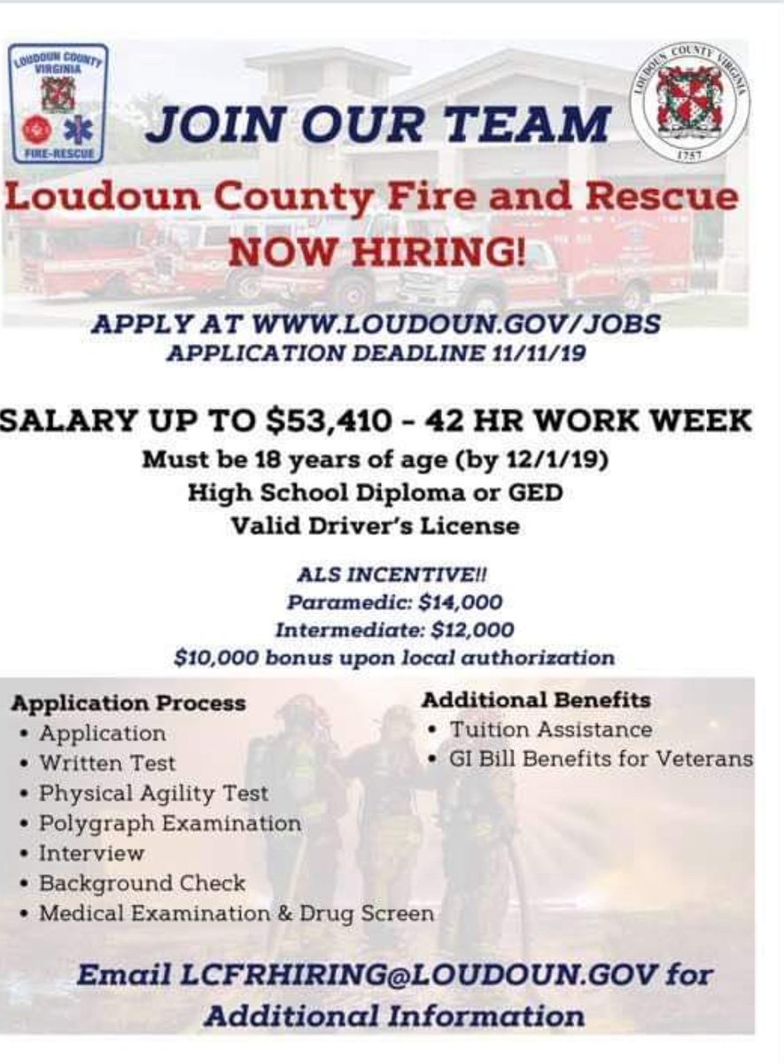 IAFF Local 3756 (@iaff3756) on Twitter photo We're hiring!  jobapscloud.com/LDN/sup/bulpreβ¦
#iaff #firefighter #firefighterjob #Loudoun We're hiring!  jobapscloud.com/LDN/sup/bulpreβ¦
#iaff #firefighter #firefighterjob #Loudoun