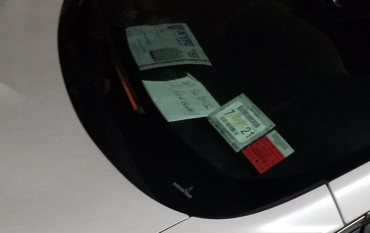 Strike #21.Apparently  #VisionZero really just describes how many cases of  #placardcorruption that the  @NYPDnews will address. @HowsMyDrivingNY HUC4836:NY?