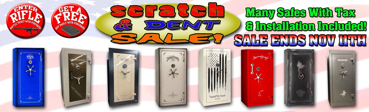 NevadaSafes's tweet photo. It's Finally Here Guys! 😱😱😱

THE BEST DEAL YOU WILL GET ON A SAFE EVER! 💲💲

Our Scratch &amp; Dent Sale! 😎👊🤯

COME TO THE STORE TODAY!
At
5250 W Charleston Blvd,
Las Vegas NV 89146

IF YOU MISS THESE DEALS YOU WILL REGRET IT FOREVER! 😧😥

#lasvegas #henderson #summerlin #gun https://t.co/6LBTXyF1TN