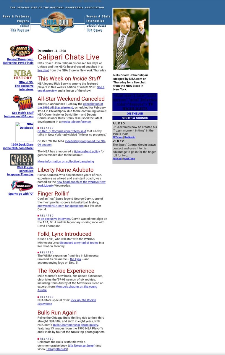 DunlapSports's tweet image. This us how @NBAcom looked in December of Vince Carter's rookie year. #nba