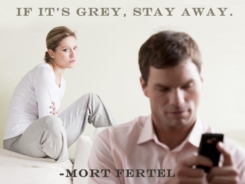 'Computers and smartphones make it easier to do a lot of things, but some of those things shouldn't be done at all.' -- Mort Fertel #marriage #marriagehelp #marriagefitness #mortfertel