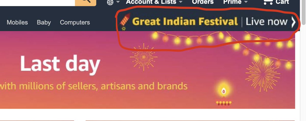 _nikhildev's tweet photo. @amazonIN you should consider using higher resolution/quality visuals for such a huge sale. https://t.co/pjbCRSTZti