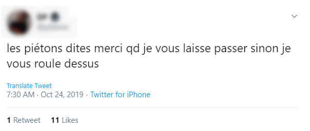 #FarcisTonCycliste n°164. Doit-on remercier les automobilistes lorsqu'ils respectent le code de la route ? Pour certains oui, sinon ce sont des menaces de mort.