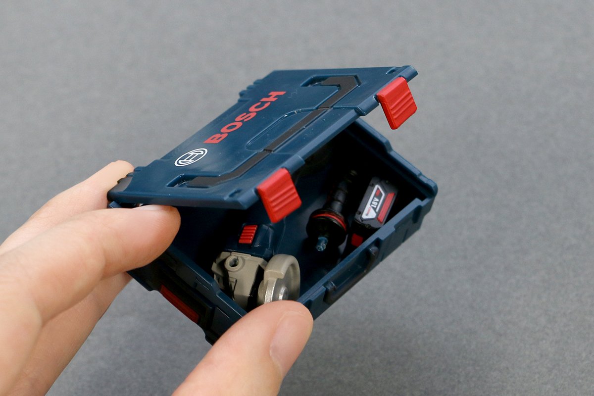 電動工具のカプセルトイ！BOSCH(ボッシュ)ミニチュアフィギュア 