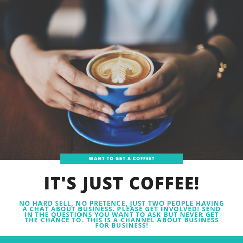 CoffeeGetting's tweet photo. It is just coffee and it isn't. It definitely is real conversation with real people and that is what we LOVE. 💙 💙 💙 
Watch on #youtube, or listen on #spotify or #itunes and don't miss the conversation. 
#coffee #inspiration #motivation #businesssuccess #startup #scaleup #b2b https://t.co/0WwHEzaaX4
